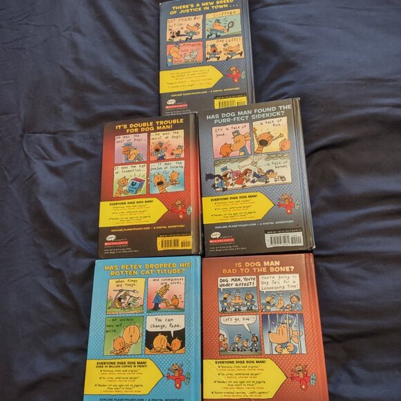 5 used Dogman books by Dav Pilkey. (set 1) - Picture 2 of 3